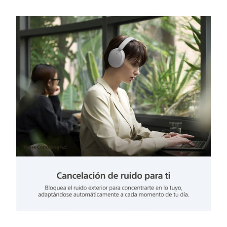 Sony WH-CH730N Audífonos Inalámbricos Bluetooth Over-Ear | Noise Cancelling | Blanco
