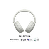 Sony WH-CH730N Audífonos Inalámbricos Bluetooth Over-Ear | Noise Cancelling | Blanco
