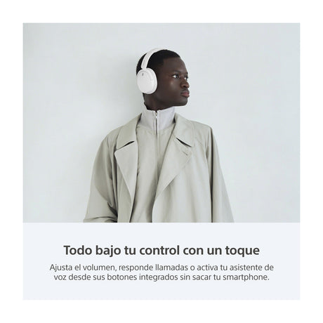 Sony WH-CH730N Audífonos Inalámbricos Bluetooth Over-Ear | Noise Cancelling | Blanco