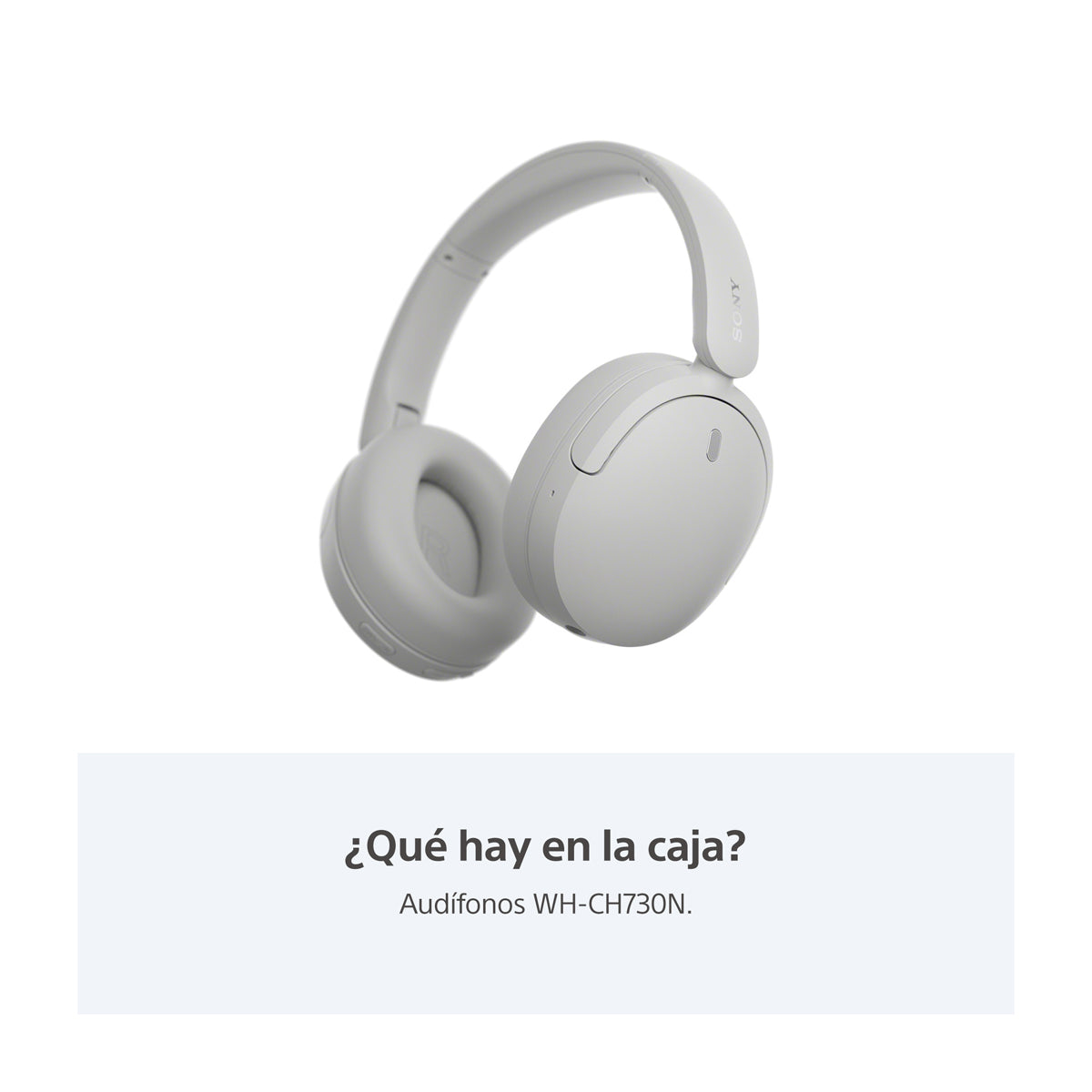 Sony WH-CH730N Audífonos Inalámbricos Bluetooth Over-Ear | Noise Cancelling | Blanco