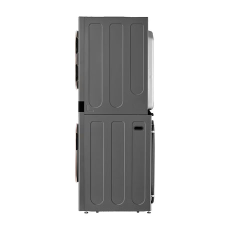 LG WashTower Torre de Lavado Eléctrico Inverter Direct Drive de Carga Frontal | AI DD | AI Sensor Dry | AI ThinQ | 22kg | Plateado