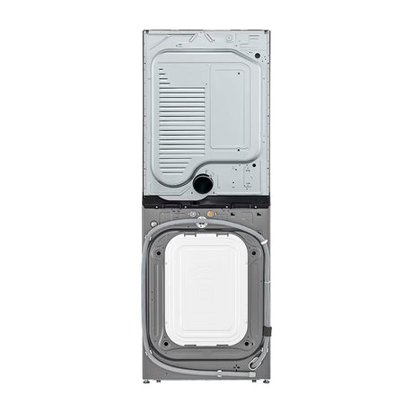 LG WashTower Torre de Lavado Eléctrico Inverter Direct Drive de Carga Frontal | AI DD | AI Sensor Dry | AI ThinQ | 22kg | Plateado
