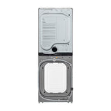 LG WashTower Torre de Lavado a Gas Inverter Direct Drive de Carga Frontal | AI DD | AI Sensor Dry | AI ThinQ | 22kg | Plateado