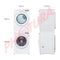 LG Combo Lavadora Automatica Inverter Direct Drive y Secadora Eléctrica de Carga Frontal | 6 Motion DD | 20kg | Blanco
