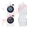 LG Combo Lavadora Automatica Inverter Direct Drive y Secadora a Gas de Carga Frontal | 6 Motion DD | Turbo Wash | 22kg | Blanco