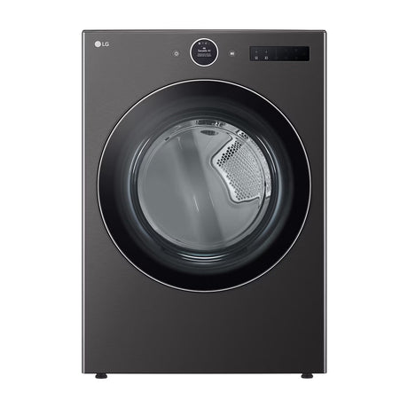 LG Combo Lavadora Automatica Inverter Direct Drive de 23kg y Secadora a Gas de Carga Frontal de 22kg | AI DD | ThinQ | 6 Motion DD | Turbo Wash | Negro