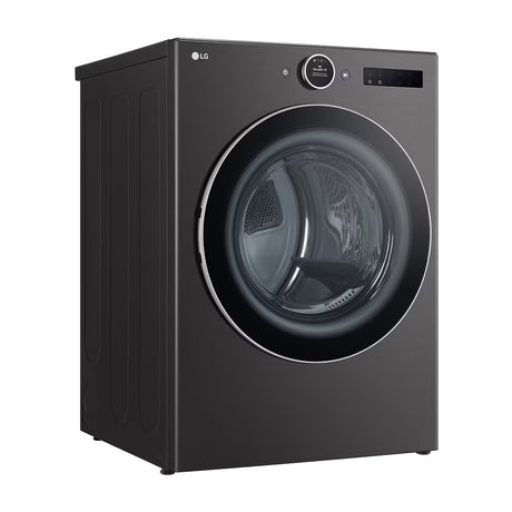 LG Combo Lavadora Automatica Inverter Direct Drive de 23kg y Secadora a Gas de Carga Frontal de 22kg | AI DD | ThinQ | 6 Motion DD | Turbo Wash | Negro