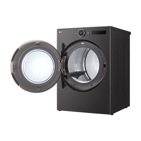 LG Combo Lavadora Automatica Inverter Direct Drive de 23kg y Secadora a Gas de Carga Frontal de 22kg | AI DD | ThinQ | 6 Motion DD | Turbo Wash | Negro