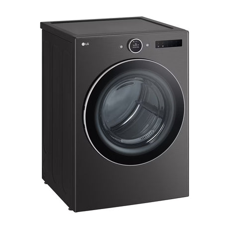 LG Combo Lavadora Automatica Inverter Direct Drive de 23kg y Secadora a Gas de Carga Frontal de 22kg | AI DD | ThinQ | 6 Motion DD | Turbo Wash | Negro