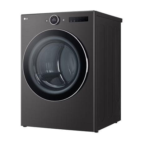 LG Combo Lavadora Automatica Inverter Direct Drive de 23kg y Secadora a Gas de Carga Frontal de 22kg | AI DD | ThinQ | 6 Motion DD | Turbo Wash | Negro