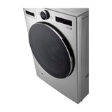 LG Combo Lavadora Automatica Inverter Direct Drive de 23kg y Secadora a Gas de Carga Frontal de 22kg | AI DD | ThinQ | 6 Motion DD | Turbo Wash | Plateado
