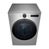 LG Combo Lavadora Automatica Inverter Direct Drive de 23kg y Secadora a Gas de Carga Frontal de 22kg | AI DD | ThinQ | 6 Motion DD | Turbo Wash | Plateado