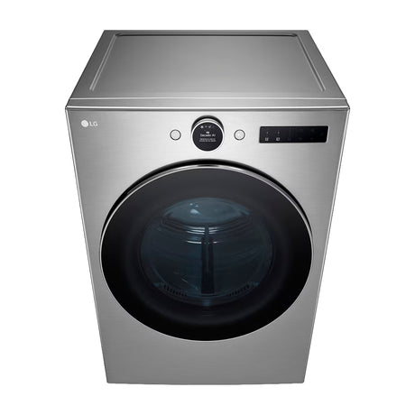 LG Combo Lavadora Automatica Inverter Direct Drive de 23kg y Secadora a Gas de Carga Frontal de 22kg | AI DD | ThinQ | 6 Motion DD | Turbo Wash | Plateado