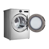 LG Combo Lavadora Automatica Inverter Direct Drive de 23kg y Secadora a Gas de Carga Frontal de 22kg | AI DD | ThinQ | 6 Motion DD | Turbo Wash | Plateado
