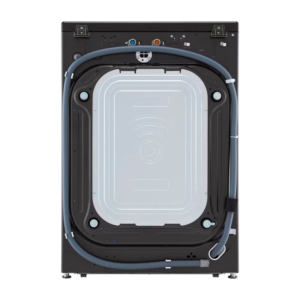 LG Combo Lavadora Automatica Inverter Direct Drive y Secadora a Gas de Carga Frontal | 6 Motion DD | TurboWash 360 | 25kg | Negro