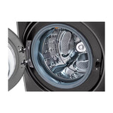 LG Combo Lavadora Automatica Inverter Direct Drive y Secadora a Gas de Carga Frontal | 6 Motion DD | TurboWash 360 | 25kg | Negro