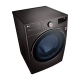 LG Combo Lavadora Automatica Inverter Direct Drive y Secadora a Gas de Carga Frontal | 6 Motion DD | TurboWash 360 | 25kg | Negro