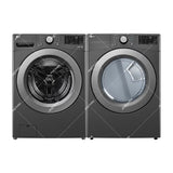 LG Combo Lavadora Automatica Inverter Direct Drive y Secadora a Gas de Carga Frontal | 6 Motion DD | 25kg | Negro Medio
