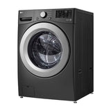 LG Combo Lavadora Automatica Inverter Direct Drive y Secadora a Gas de Carga Frontal | 6 Motion DD | 25kg | Negro Medio