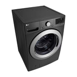 LG Combo Lavadora Automatica Inverter Direct Drive y Secadora a Gas de Carga Frontal | 6 Motion DD | 25kg | Negro Medio