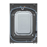 LG Combo Lavadora Automatica Inverter Direct Drive y Secadora a Gas de Carga Frontal | 6 Motion DD | 25kg | Negro Medio