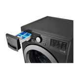 LG Combo Lavadora Automatica Inverter Direct Drive y Secadora a Gas de Carga Frontal | 6 Motion DD | 25kg | Negro Medio