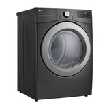 LG Combo Lavadora Automatica Inverter Direct Drive y Secadora a Gas de Carga Frontal | 6 Motion DD | 25kg | Negro Medio