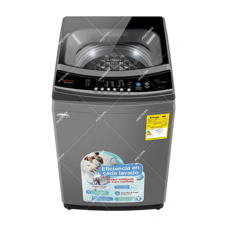 Sankey Lavadora Automática de Carga Superior | Super Silencioso | Programable | Filtrado Total | 16kg | Gris