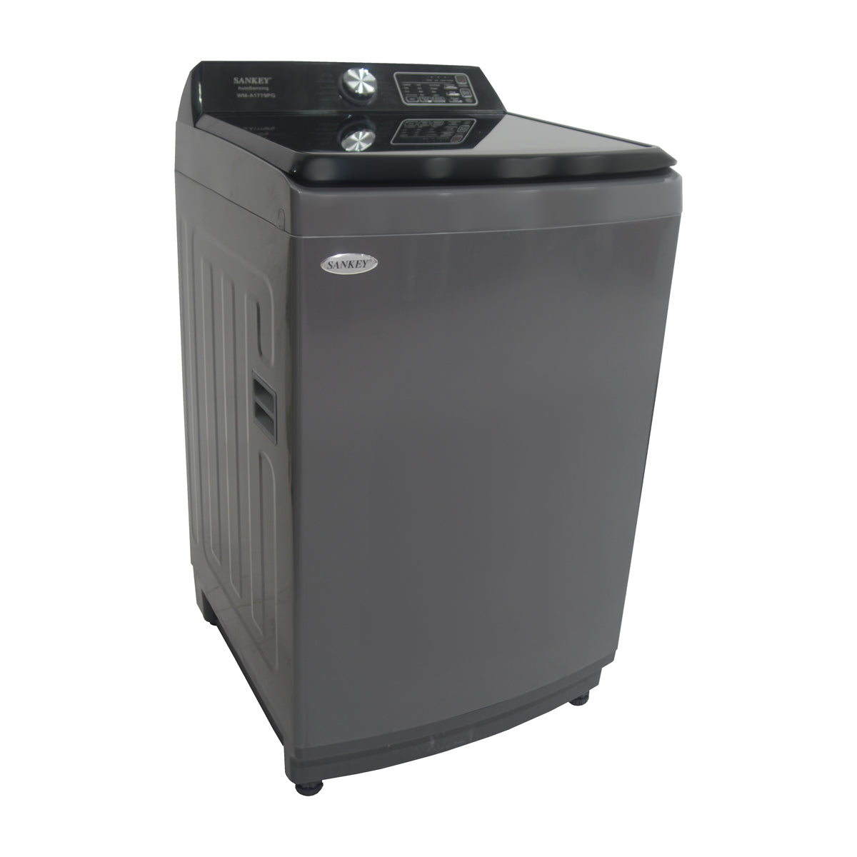 Sankey Lavadora Automática de Carga Superior | Super Silencioso | Programable | Filtrado Total | 17kg | Gris