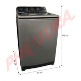 Sankey Lavadora Automática de Carga Superior | Super Silencioso | Programable | Filtrado Total | 20kg | Gris