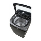Sankey Lavadora Automática Inverter de Carga Superior | Panel Digital | Super Silencioso | Programable | Filtrado Total | 22kg | Gris