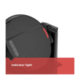 Black & Decker Waflera de Doble Giro | Estilo Belga | Superficie Antiadherente | Negro