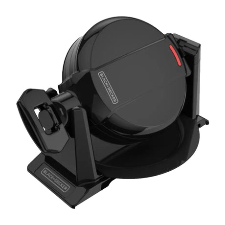 Black & Decker Waflera de Doble Giro | Estilo Belga | Superficie Antiadherente | Negro