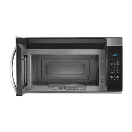 Whirlpool Microondas Extractor de 1000W | Tipo Campana | Controles Táctiles | 1.7p3 | Plateado