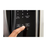 Whirlpool Microondas Extractor de 1000W | Tipo Campana | Controles Táctiles | 1.7p3 | Plateado