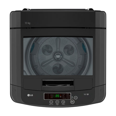 LG Lavadora Automática Smart Inverter de Carga Superior | TurboDrum | Smart Motion | Punch+3 | 13kg | Gris