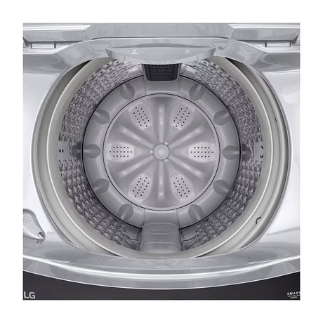 LG Lavadora Automática Smart Inverter de Carga Superior | TurboDrum | Smart Motion | 19kg | Gris
