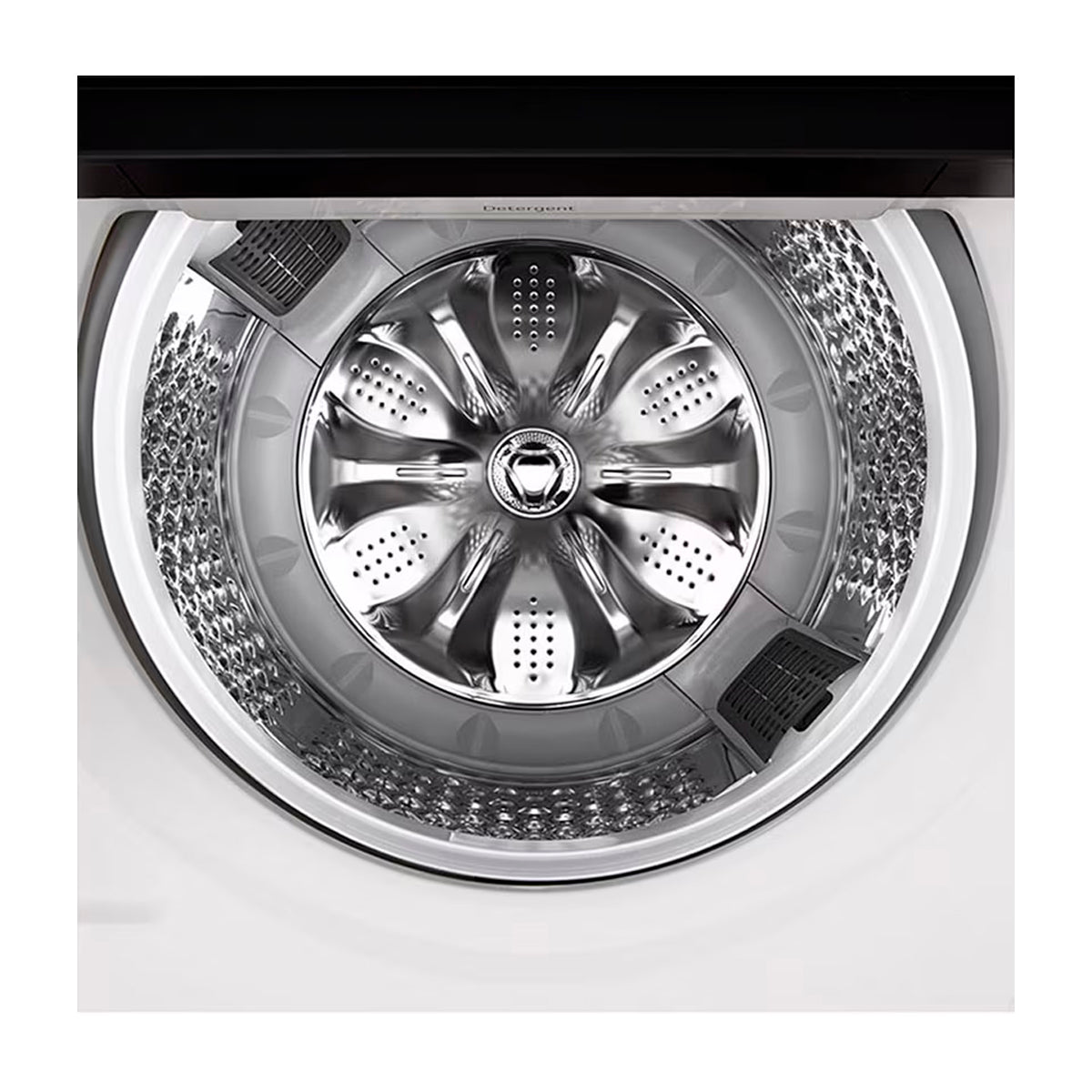 LG Lavadora Automática Inverter Direct Drive de Carga Superior | AI DD | ThinQ | 6 Motion DD | TurboWash | 23kg | Blanco