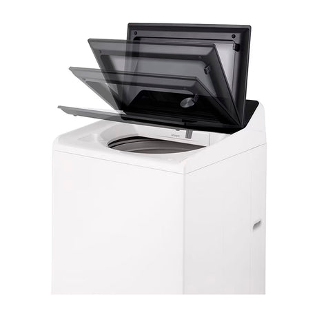 LG Lavadora Automática Inverter Direct Drive de Carga Superior | AI DD | ThinQ | 6 Motion DD | TurboWash | 23kg | Blanco