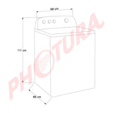 Whirlpool Lavadora Automática de Carga Superior | Alta Eficiencia | Impulsor Liso | Lavado Rápido | 21kg