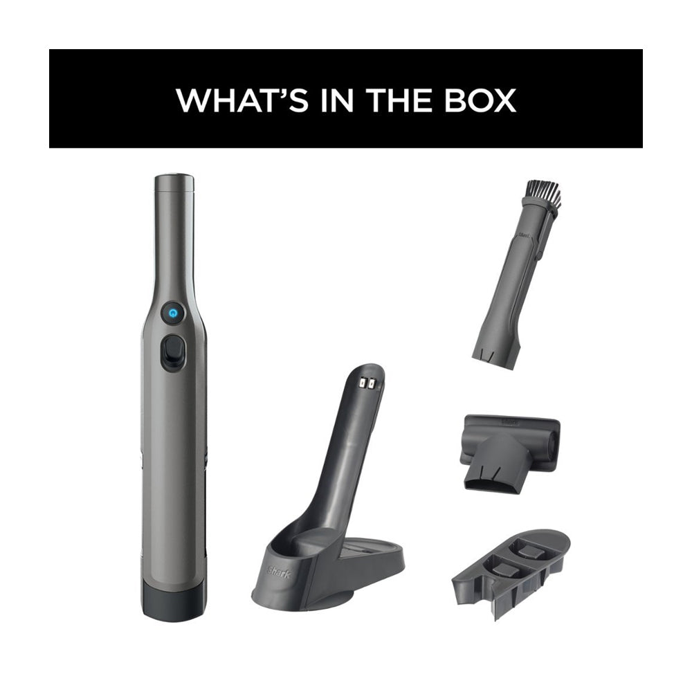 Shark Wandvac Cordless Aspiradora de Mano Inalámbrica | OneTouch | Lithium Ion | Gris