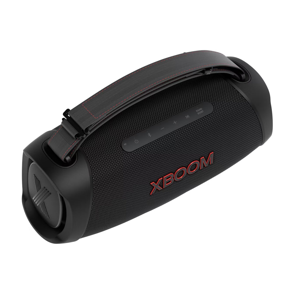 LG XBOOM Go XG8T Bocina Portátil Bluetooth Waterproof | Sound Boost | Light Studio | 15H | IP67 | Negro