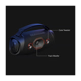 LG XBOOM Go XG8T Bocina Portátil Bluetooth Waterproof | Sound Boost | Light Studio | 15H | IP67 | Negro