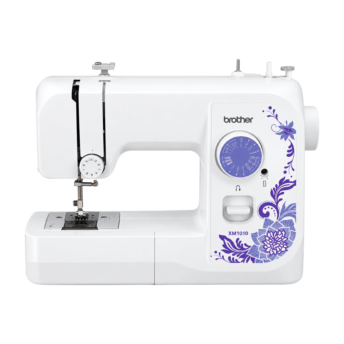 Brother Máquina de Coser de 10 Puntadas | Ojal de 4 Pasos | 10 Funciones de Puntada | Blanco
