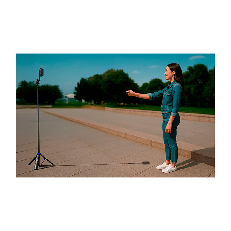 Xtech SnapFlex Selfie Stick de 36" | Para Smartphones  y GoPro