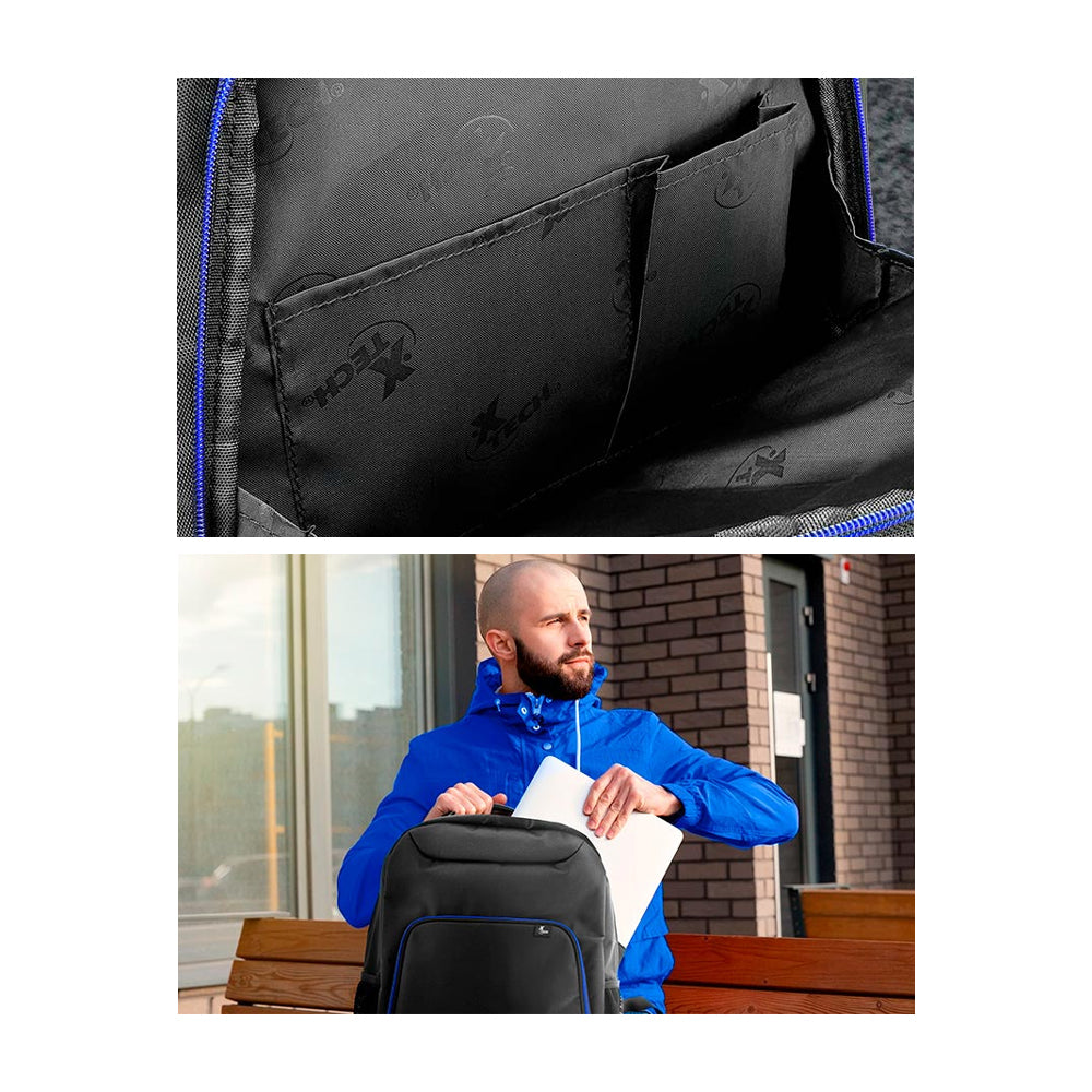 Xtech Mochila para Laptop de hasta 15.6" | Negro