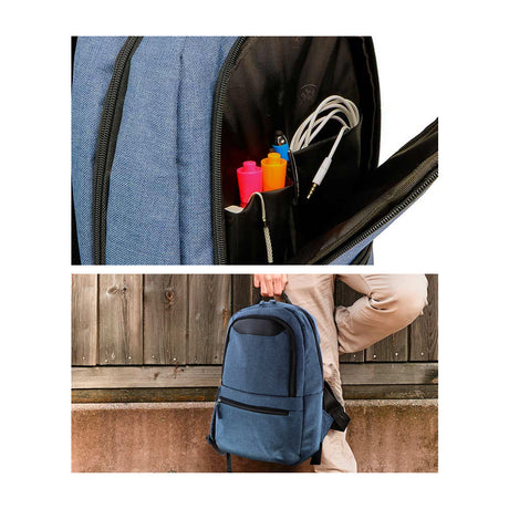 Xtech Winsor Mochila para Laptop de hasta 15.6" | Azul