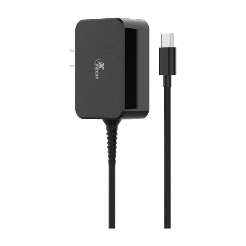 Xtech Adaptador de Corriente USB-C | 65W |  Negro