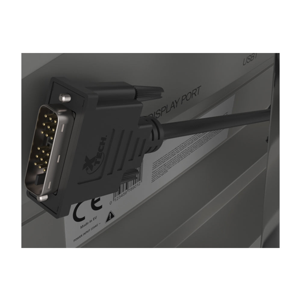 Xtech Cable DVI-D | 1.8 Metros | Negro