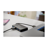 Xtech Adaptador USB 3.0 | 4 puertos | Negro